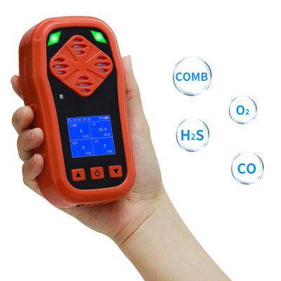 YA-CDX4 CE FCC Giá nhà máy 4 trong 1 Máy dò khí Động cơ đa khí O2 CO LEL H2S Máy dò khí báo động