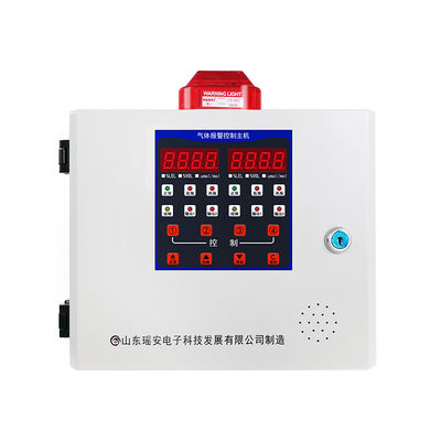 Bộ điều khiển báo động khí 2 kênh 2.5kg RS485 4-20mA Bảng điều khiển máy dò khí