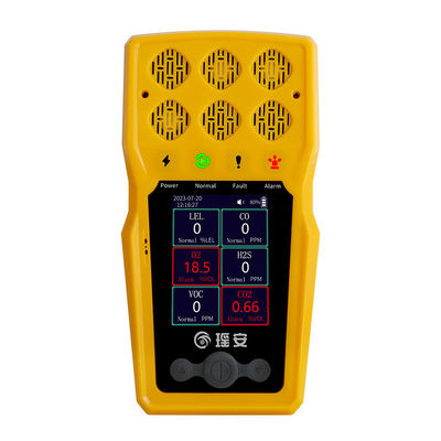 BTQ-YA-C100FT Máy dò khí cầm tay CO O2 H2S LEL Máy phân tích khí đa di động