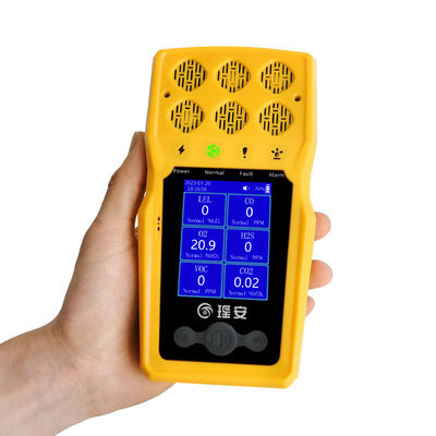 Yaoan 6 trong 1 máy dò khí đa di động màn hình 700g