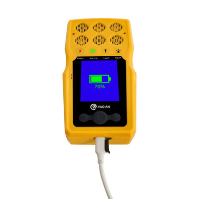 LEL H2S CO O2 Multi Gas Analyzer 6 trong 1 Máy phát hiện rò rỉ khí di động với bơm nội bộ