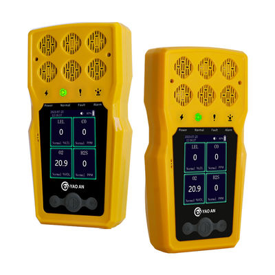BTQ-YA-C100FT Máy dò khí Máy phân tích khí Đèn di động 4 trong 1 Máy dò khí đa cho CO O2 H2S CH4