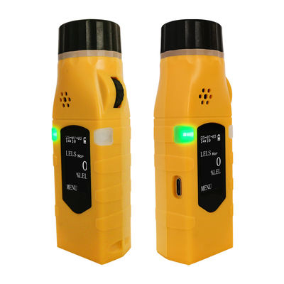 NH3 CH4 CO H2S Máy phân tích máy dò khí đơn di động với màn hình LCD 1,3 inch