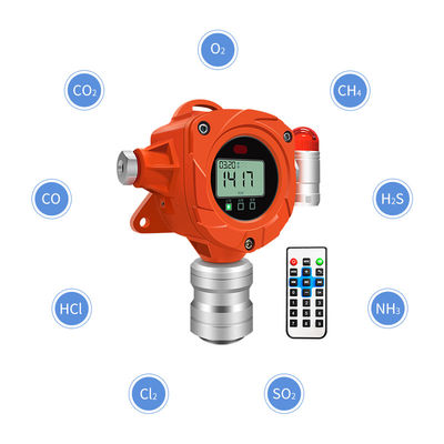 Máy phát hiện khí cố định C2h6 So2 với cảm biến thông minh