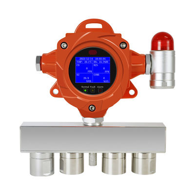 Máy phát hiện rò rỉ khí đa công nghiệp thông minh được gắn trên tường IP67 207 * 214 * 84mm