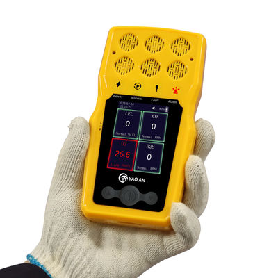Máy phân tích khí di động 6 trong 1 Multi Gas Monitor cho quy trình công nghiệp