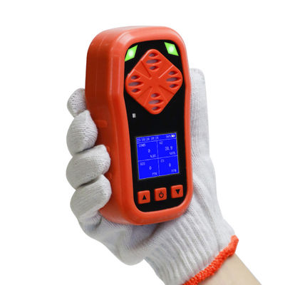 Máy phân tích khí đa CDX4 Máy phát hiện khí đa di động với cảm biến 4 trong 1
