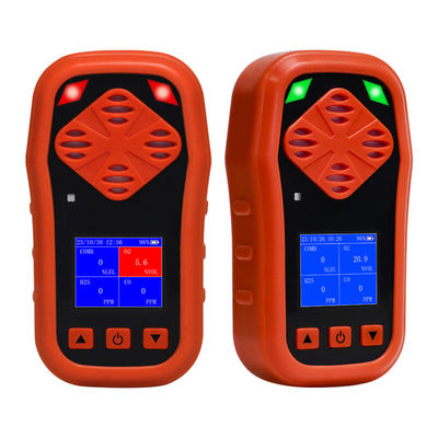 Máy phát hiện carbon monoxide cầm tay Máy phân tích amoniac di động Máy phát hiện nhiều khí 4 khí