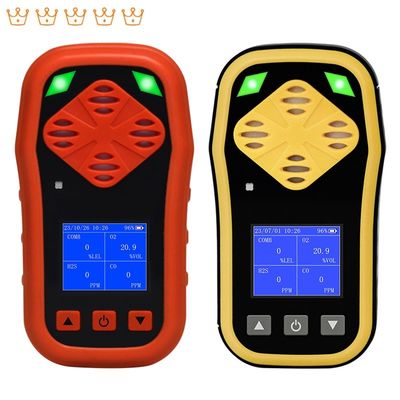 Máy phân tích khí CO O2 H2S CH4 H2S LEL / Máy phát hiện khí thải