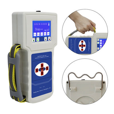 PM2.5 PM10 Máy dò bụi di động Độ chính xác đo lường cao Máy dò bụi laser