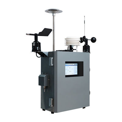 Hệ thống giám sát chất lượng không khí ngoài trời PM2.5 PM10 NO NO2 SO2 CO2 O3 đo thời gian thực