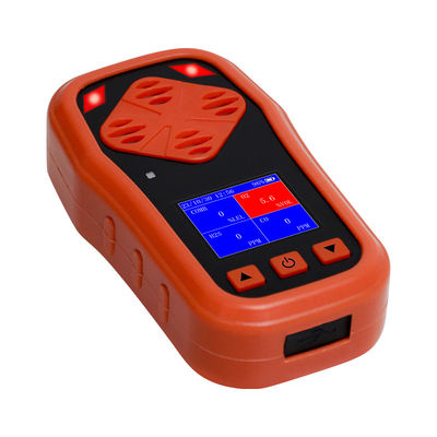 YAOAN CDX4 4 trong 1 máy dò khí O2 / CO / H2S / EX với màn hình LCD