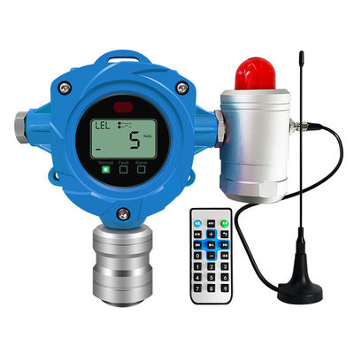Máy phát hiện khí cố định Máy phát hiện rò rỉ khí công nghiệp với cảm biến H2S C02 CO CH4