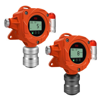 Máy theo dõi khí cố định Bộ cảm biến thay thế Máy truyền Hydrogen Cl2 So2 H2S Co2 Máy phát hiện khí helium đốt