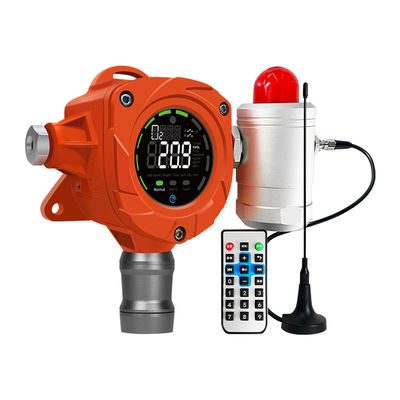 CE FCC ATEX chứng nhận cảm biến khí cố định thông minh H2S EX máy dò rò rỉ khí máy phân tích khí cố định