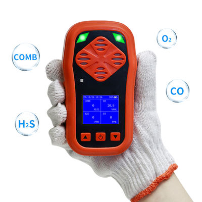 Máy dò khí 4 trong 1 loại cảm biến điện hóa Máy đo amoniac Nh3 di động Máy phân tích khí Unity với xếp hạng IP68