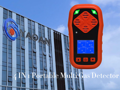 Dùng 4 trong 1 máy phát hiện khí xả đa với máy bơm h2s co o2 ch4